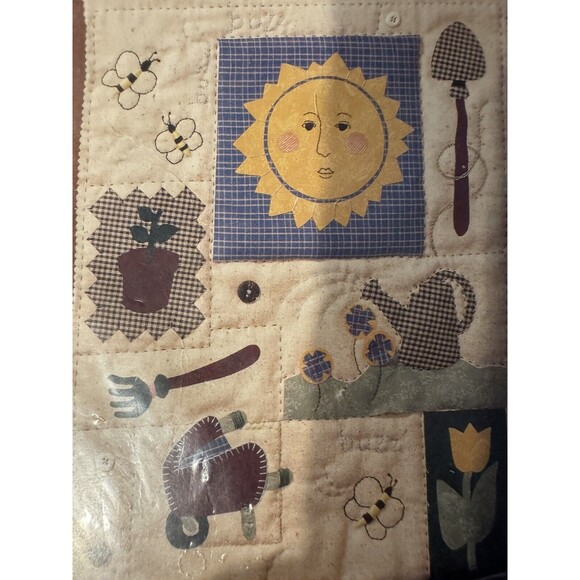 Bucilla 41152 PatchWorks Easy Applique Projects Garden Sampler Trice Boerens - Picture 3 of 4